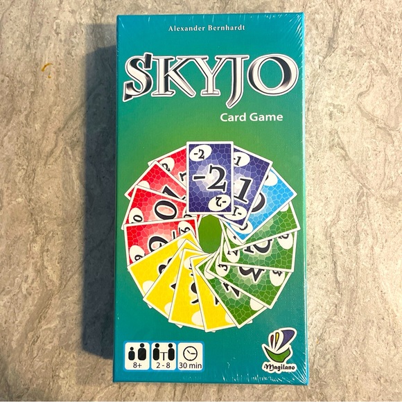 Magilano Games Skyjo Card Game By Magilano For Kids And Adults